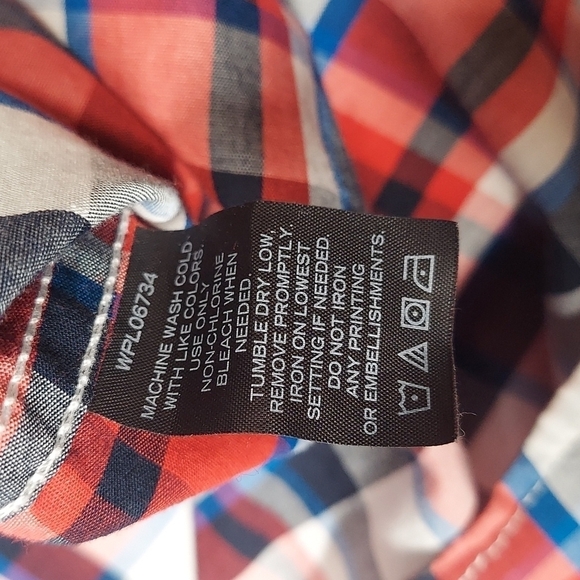 Boy's Nautica Checkered Shirt XL - Picture 8 of 8